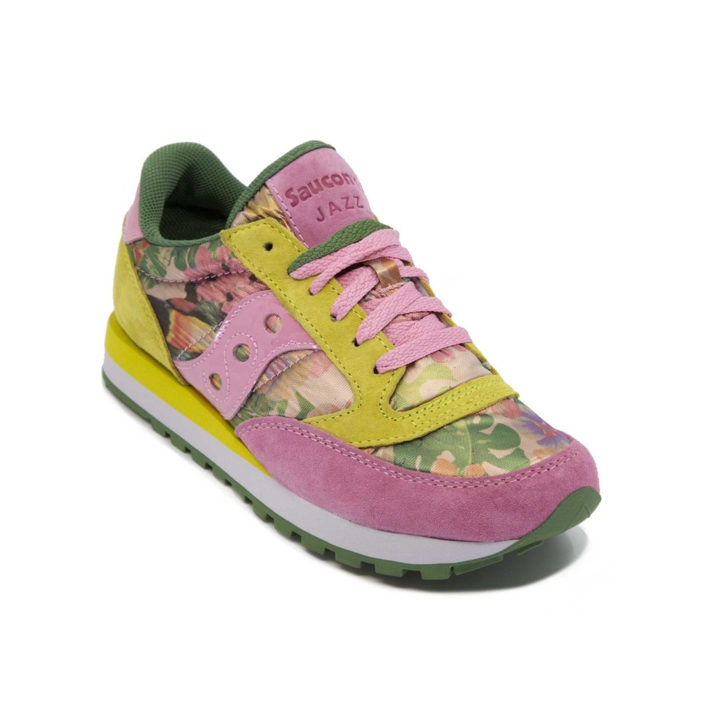 Saucony Originals - Sneakers Jazz O Floral Limited Edition PINK/GRE |  Bowdoo.com