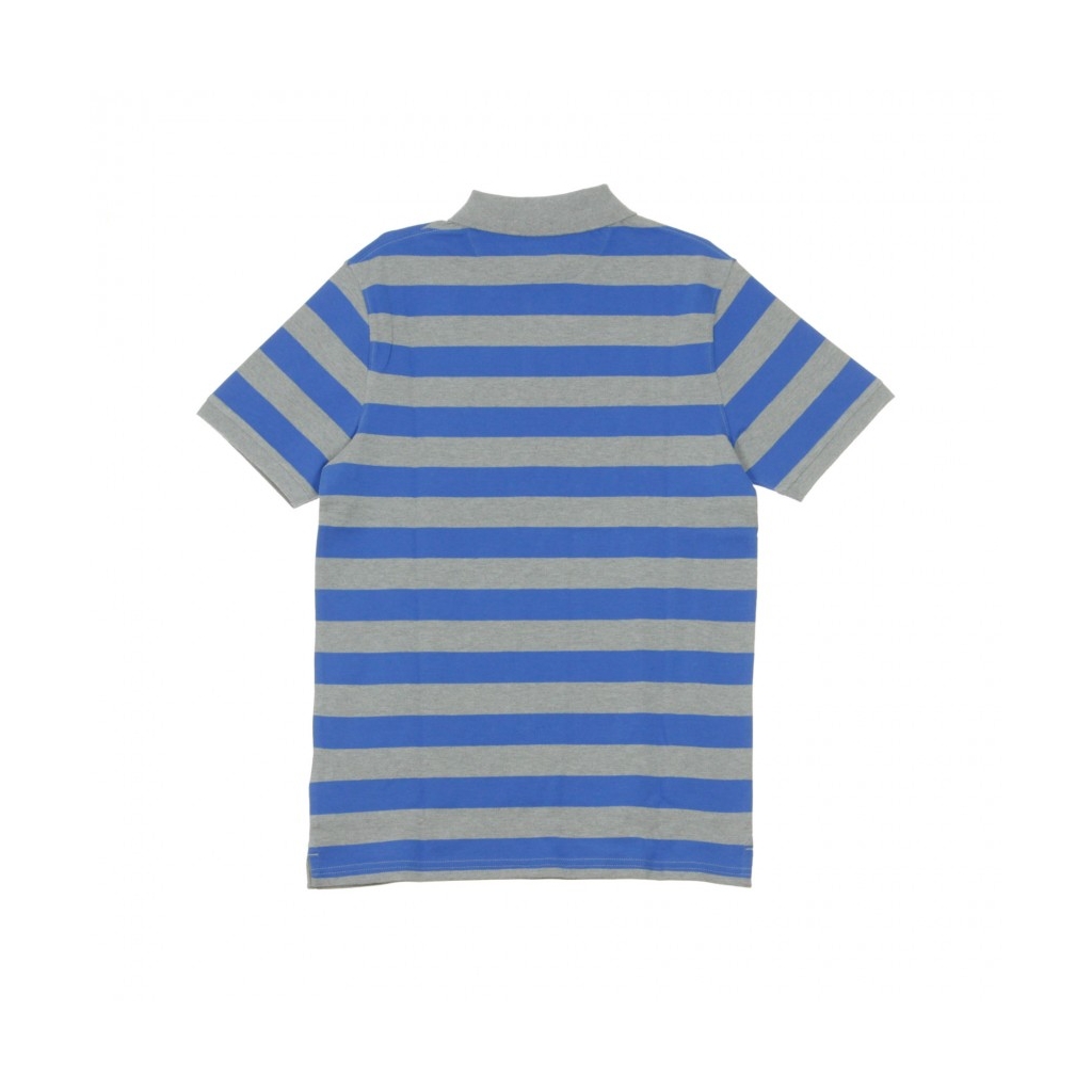 POLO PQUE WIDE STPE POLO MEDIUM GREY HEATHER