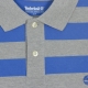 POLO PQUE WIDE STPE POLO MEDIUM GREY HEATHER