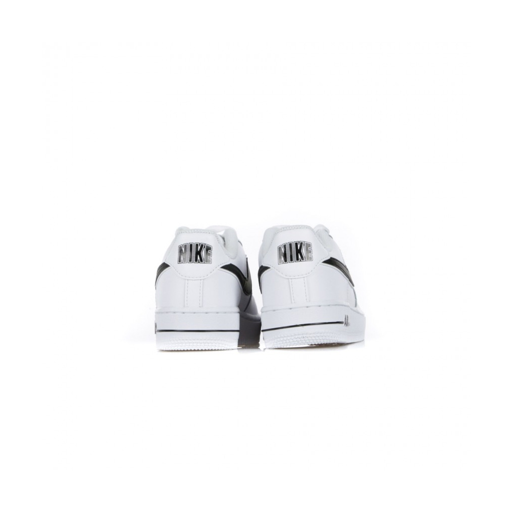 AIR FORCE LOW SHOE 1 3 GS WHITE BLACK AIR FORCE LOW SHOE 1 3 GS WHITE BLACK