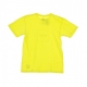MAGLIETTA ESSENTIALS BOX LOGO AURORA YELLOW