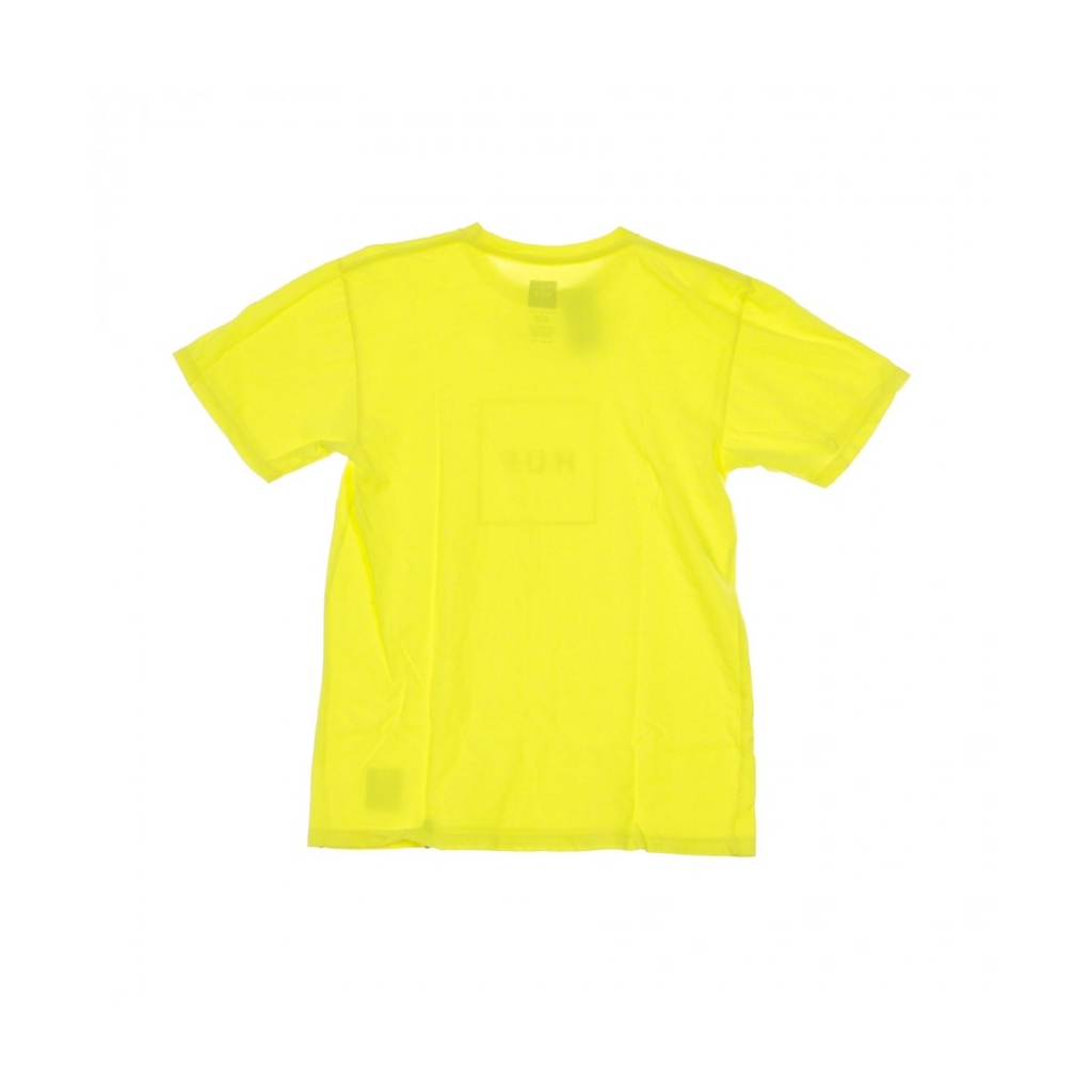 MAGLIETTA ESSENTIALS BOX LOGO AURORA YELLOW