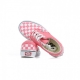 SCARPA BASSA ERA CHECKERBOARD/STRAWBERRY/WHITE