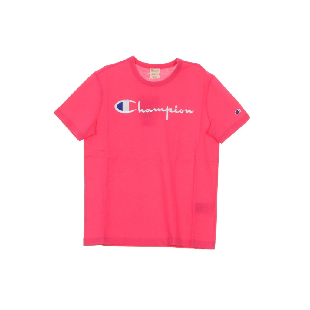 MAGLIETTA CREWNECK TEE AZALEA