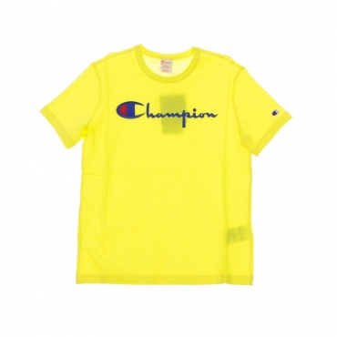 MAGLIETTA CREWNECK TEE YELLOW