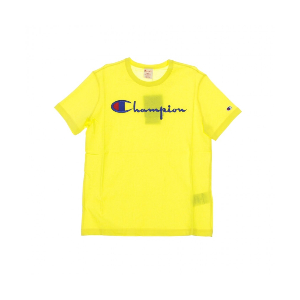 MAGLIETTA CREWNECK TEE YELLOW