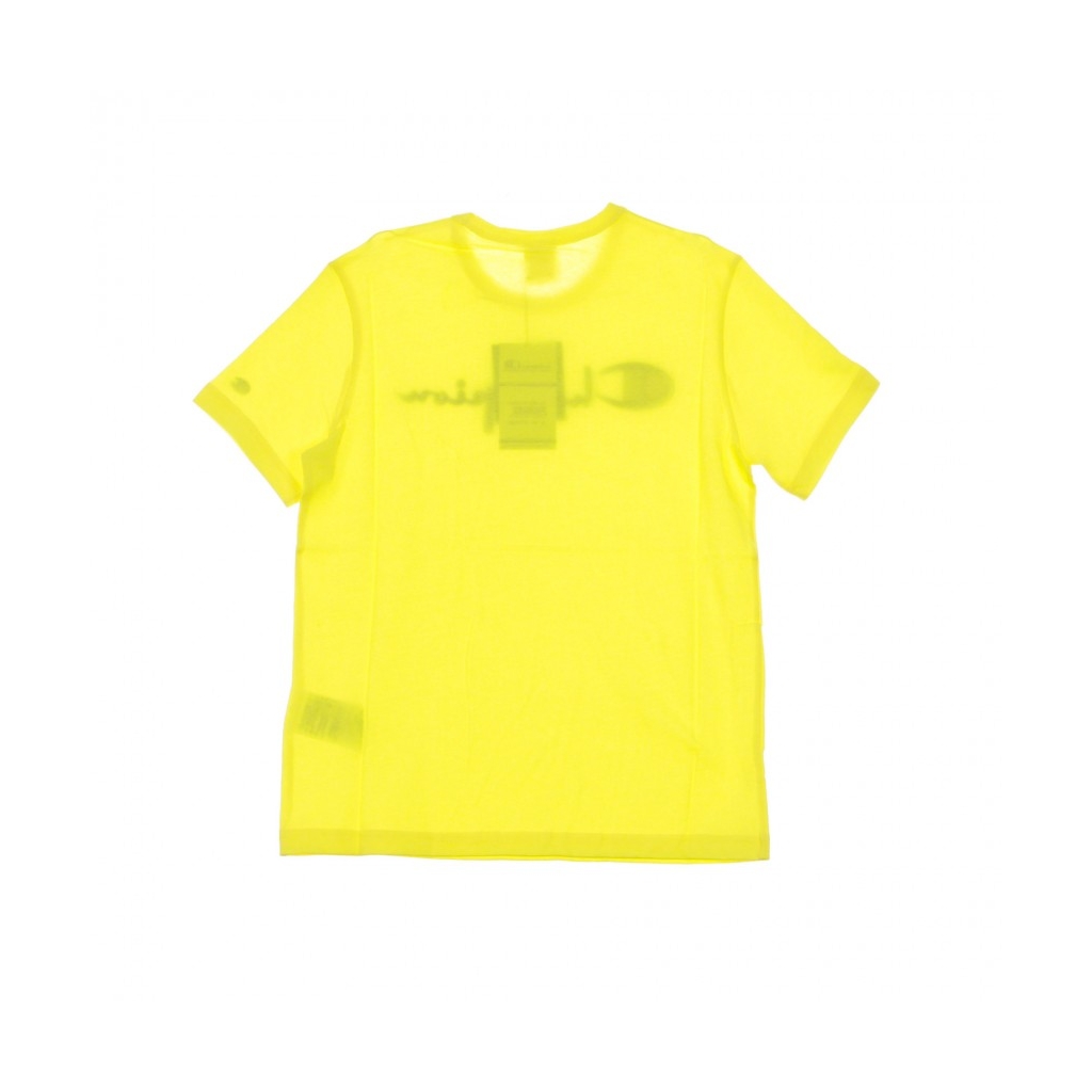 MAGLIETTA CREWNECK TEE YELLOW