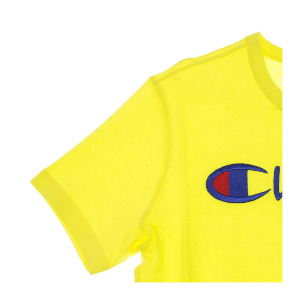 MAGLIETTA CREWNECK TEE YELLOW