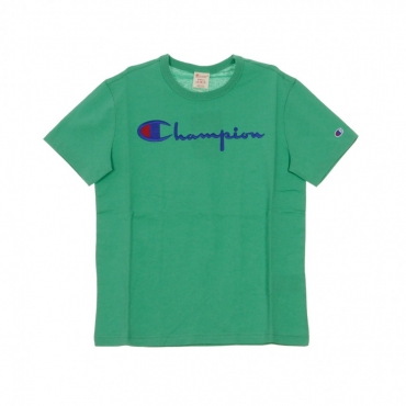 MAGLIETTA CREWNECK TEE LIGHT GREEN