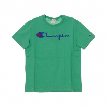 MAGLIETTA CREWNECK TEE LIGHT GREEN