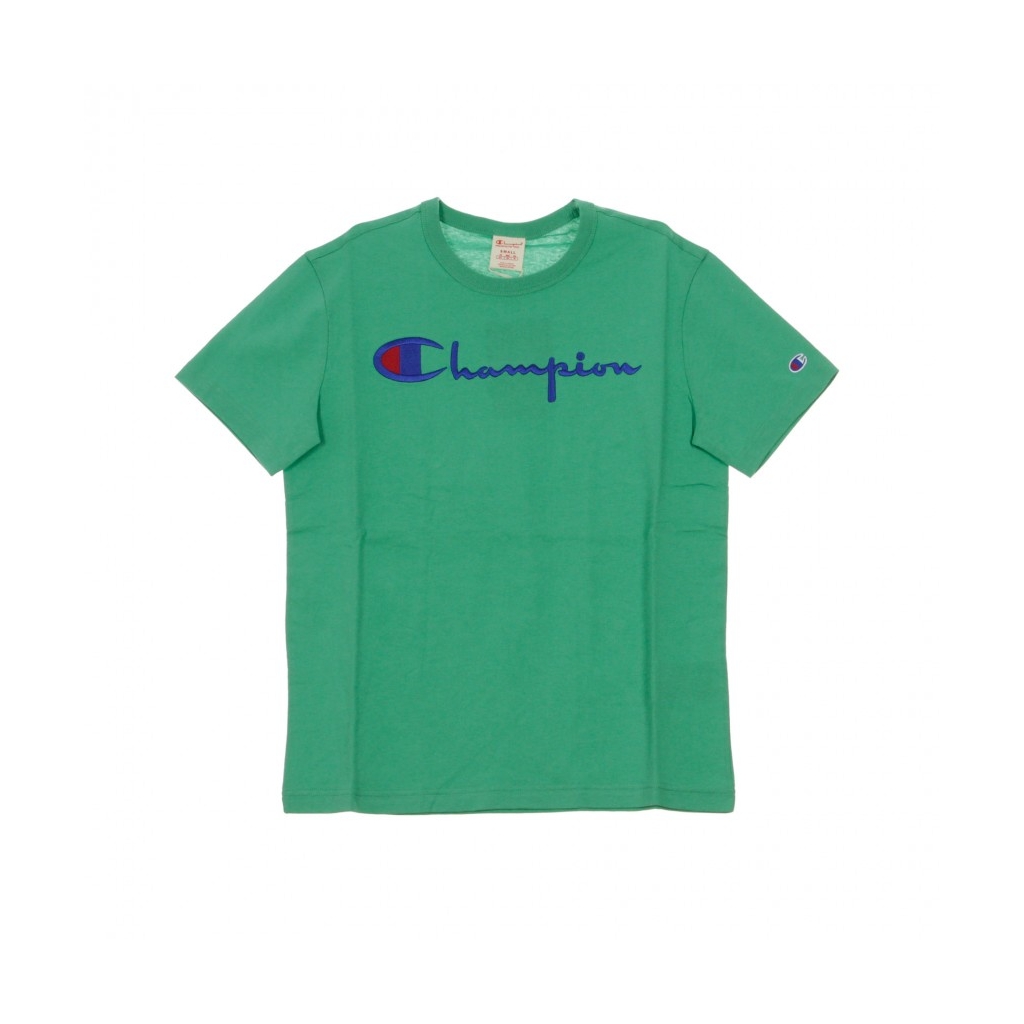 MAGLIETTA CREWNECK TEE LIGHT GREEN