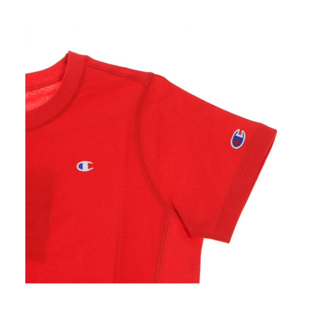 MAGLIETTA CREWNECK TEE HIRE RED