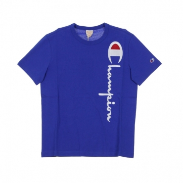 MAGLIETTA CREWNECK TEE BLUE