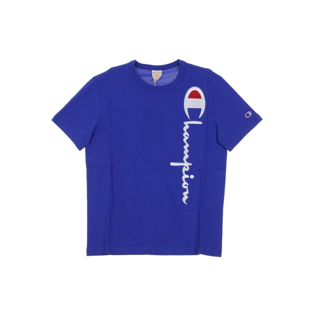 MAGLIETTA CREWNECK TEE BLUE