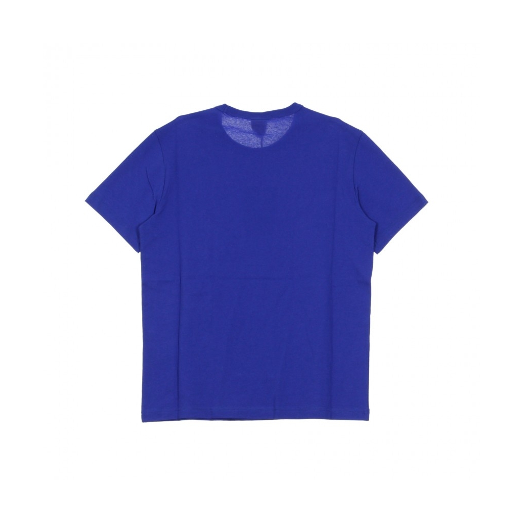 MAGLIETTA CREWNECK TEE BLUE