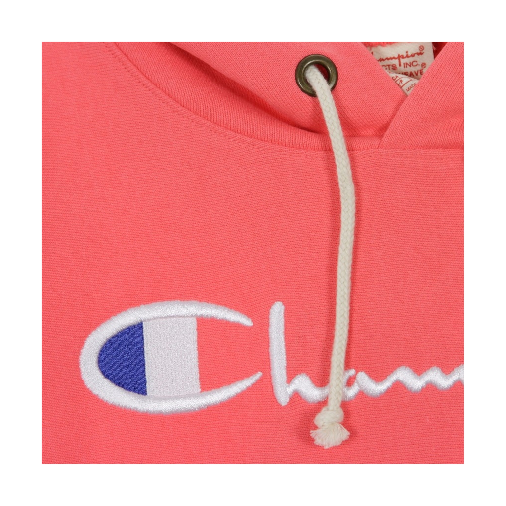 FELPA CAPPUCCIO HOODED SWEATSHIRT PINK