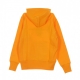 FELPA CAPPUCCIO HOODED SWEATSHIRT LIGHT ORANGE