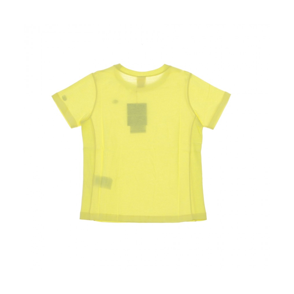 MAGLIETTA CREWNECK TEE LIGHT YELLOW