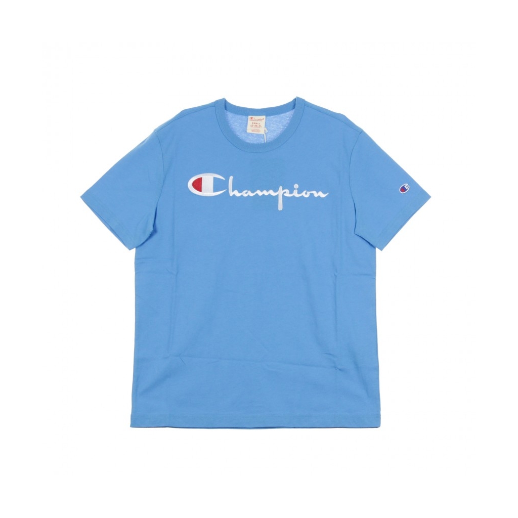 MAGLIETTA CREWNECK TEE LIGHT BLUE