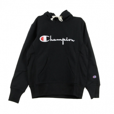 FELPA CAPPUCCIO HOODED SWEATSHIRT BLACK