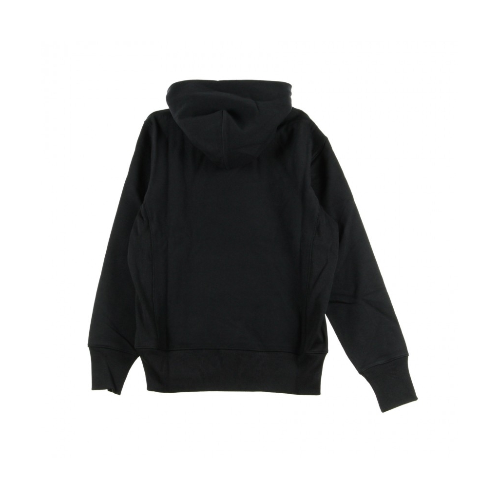 FELPA CAPPUCCIO HOODED SWEATSHIRT BLACK