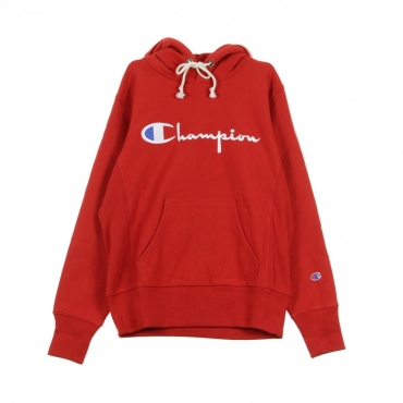 FELPA CAPPUCCIO HOODED SWEATSHIRT RED