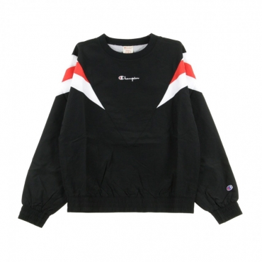 FELPA GIROCOLLO CREWNECK SWEATER BLACK/WHITE