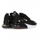 LOW SHOE AIR MAX 270 BLACK / ANTHRACITE / WHITE / SOLAR RED