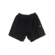 QUILTED SHORTS BLACK SHORT PANTS