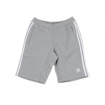 PANTALONE CORTO 3-STRIPE SHORT MEDIUM GREY HEATHER