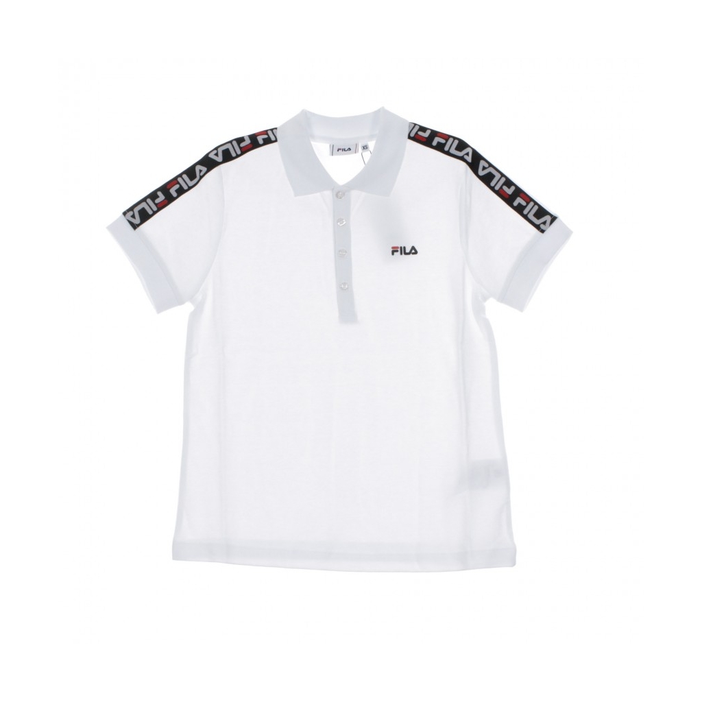 POLO MANICA CORTA TASHA BRIGHT WHITE