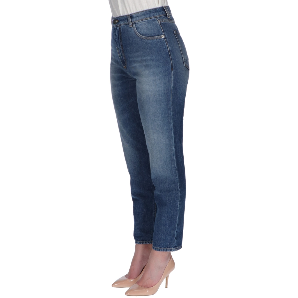 JEANS JODIE ANTIGUA MOM FIT W REIGN DENIM