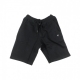 PANTALONE CORTO PIGEON EMBROIDERED SWEATSHORT BLACK