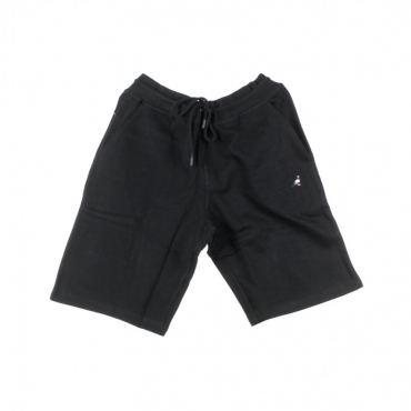 PANTALONE CORTO PIGEON EMBROIDERED SWEATSHORT BLACK