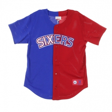 CASACCA SPLIT MESH BUTTON FRONT PHI76E ORIGINAL TEAM COLORS