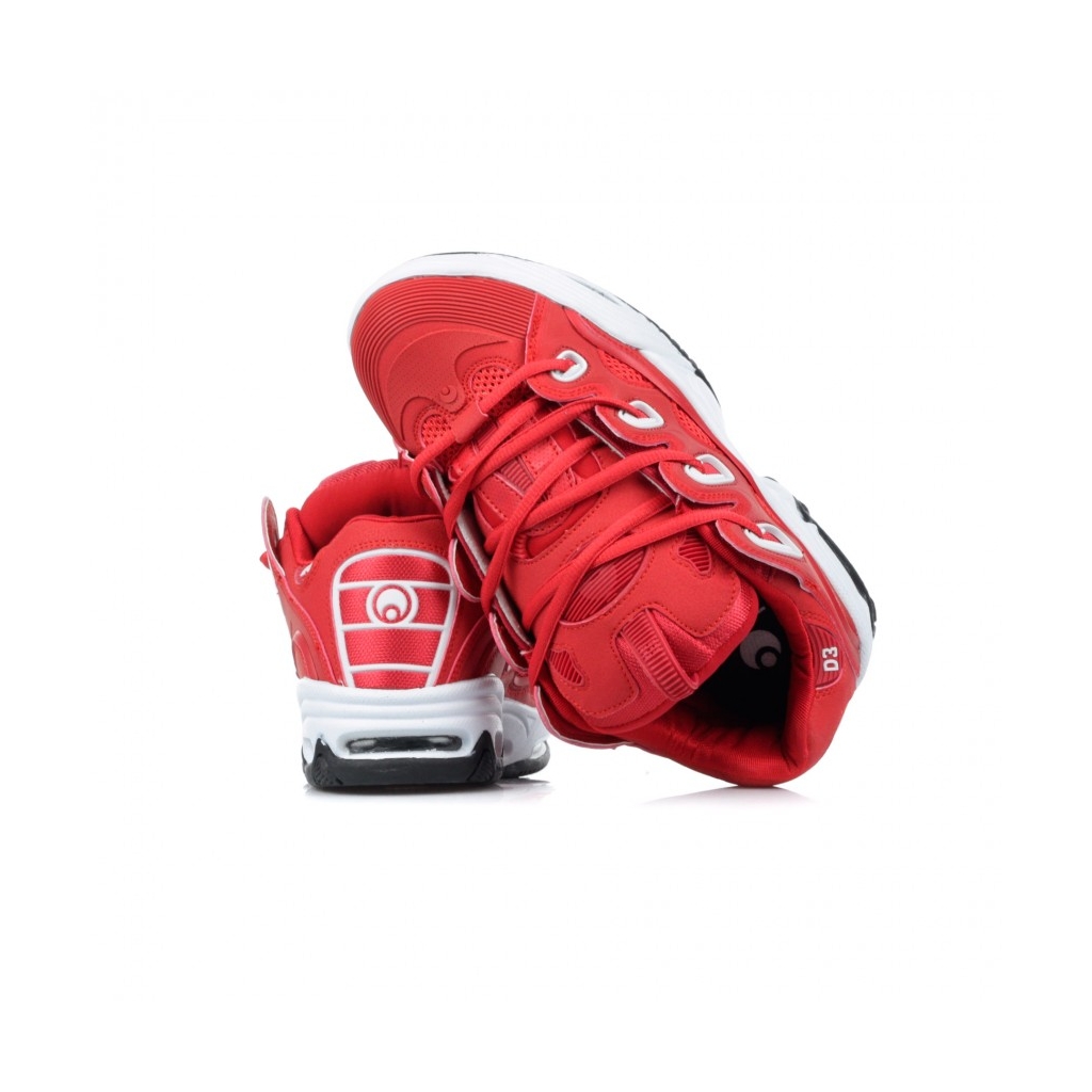 SCARPE SKATE D3 2001 RED/WHITE/BLACK