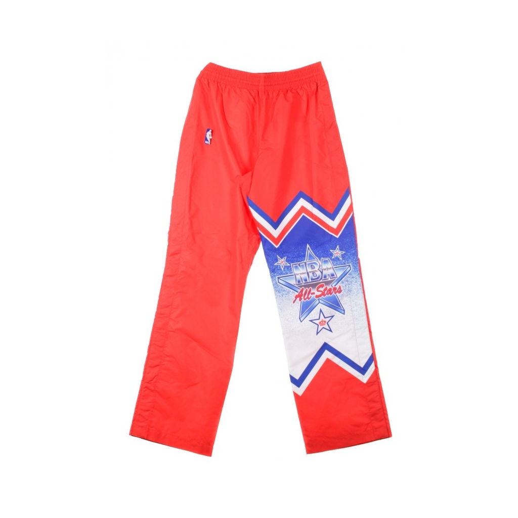 PANTALONE LUNGO ALL STAR WARM UP PANTS ALL STAR GAME WEST 1991 SCARLET/ORIGINAL TEAM COLORS
