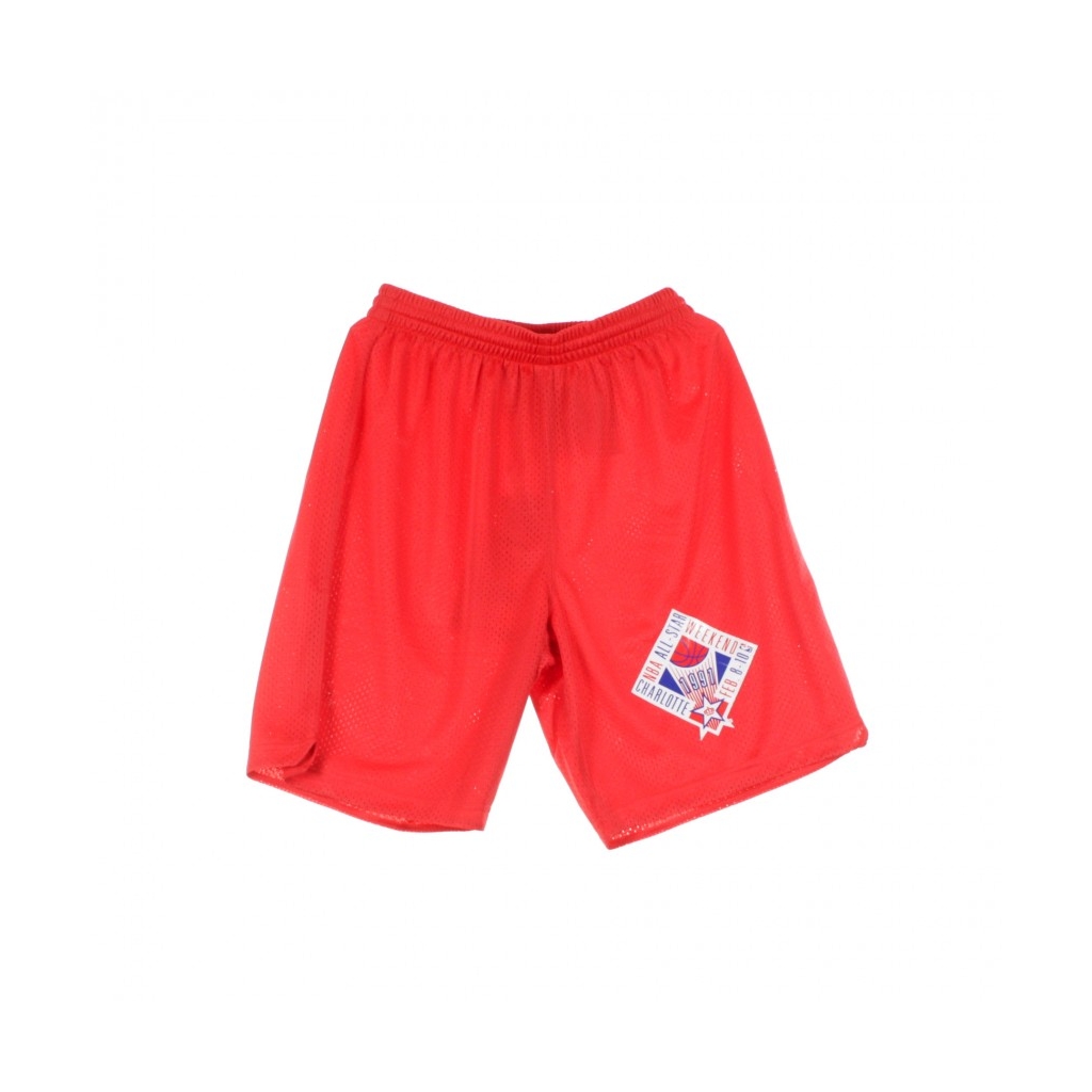 PANTALONE CORTO BASKET PRACTICE SHORTS ALL STAR GAME 91 SCARLET