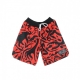 PANTALONE CORTO BASKET SHORT REVERSIBLE BLACK/RED