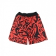 PANTALONE CORTO BASKET SHORT REVERSIBLE BLACK/RED