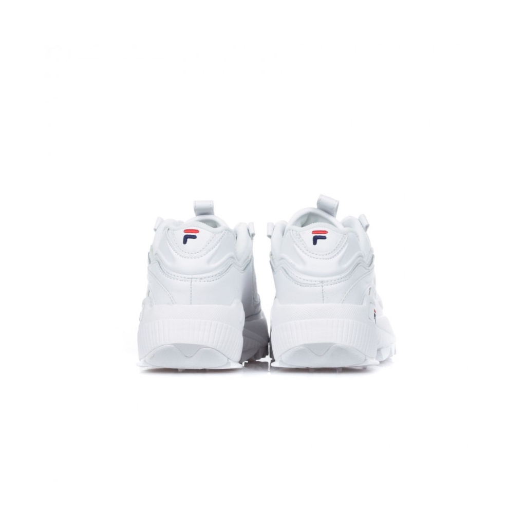 SCARPA BASSA D-FORMATION WHITE/FILA NAVY/FILA RED