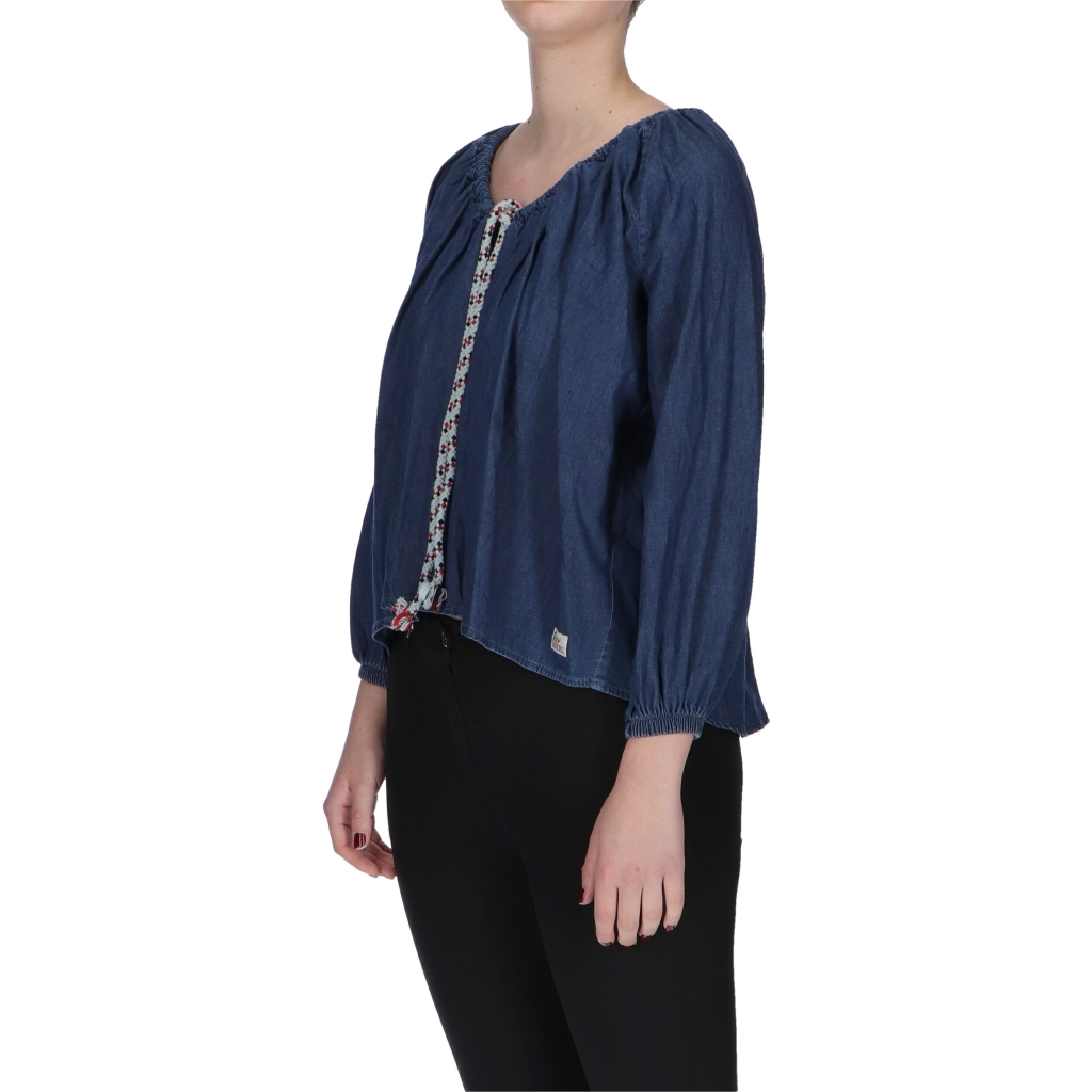 BLUSA ROPE DENIM SW W ROY ROGERS