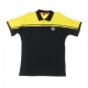 POLO MANICA CORTA NEW YOUNG LINE POLO ARCHIVIO BLACK/MUSTARD