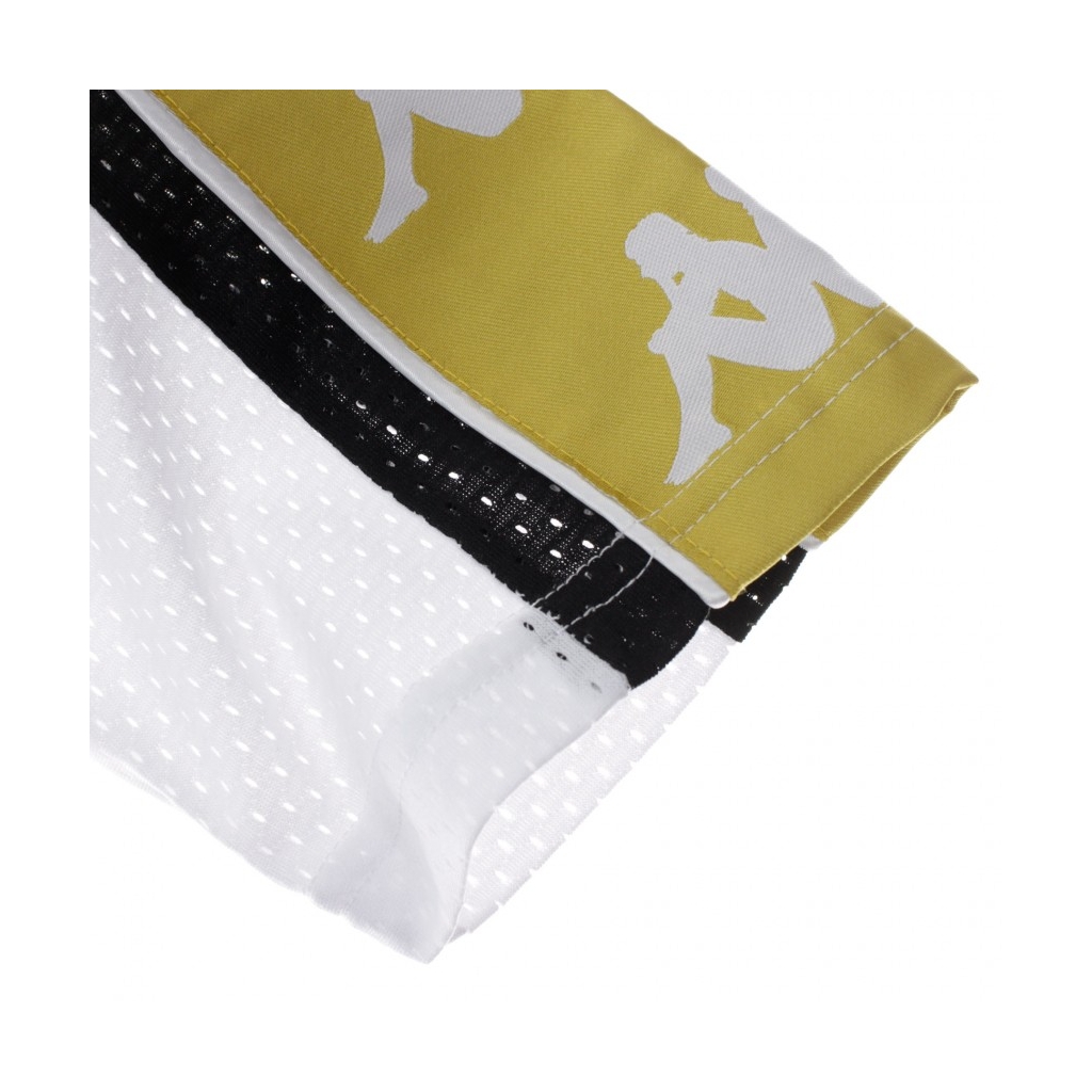 MAGLIETTA BANDA 10 BALBY WHITE/BLACK/YELLOW