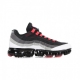 SCARPA BASSA AIR VAPORMAX 95 WHITE/HOT RED/DK PEWTER/GRANITE