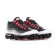SCARPA BASSA AIR VAPORMAX 95 WHITE/HOT RED/DK PEWTER/GRANITE