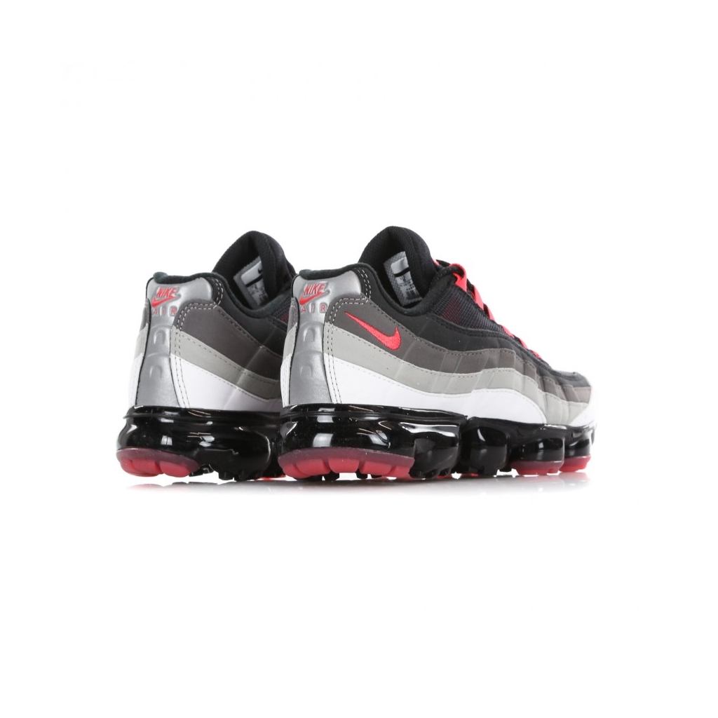LOW SHOE AIR VAPORMAX 95 WHITE / HOT RED / DK PEWTER / GRANITE