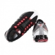 SCARPA BASSA AIR VAPORMAX 95 WHITE/HOT RED/DK PEWTER/GRANITE