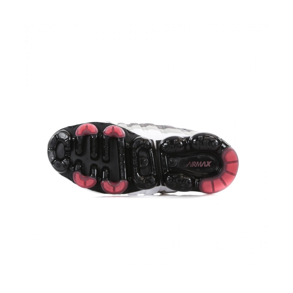 SCARPA BASSA AIR VAPORMAX 95 WHITE/HOT RED/DK PEWTER/GRANITE