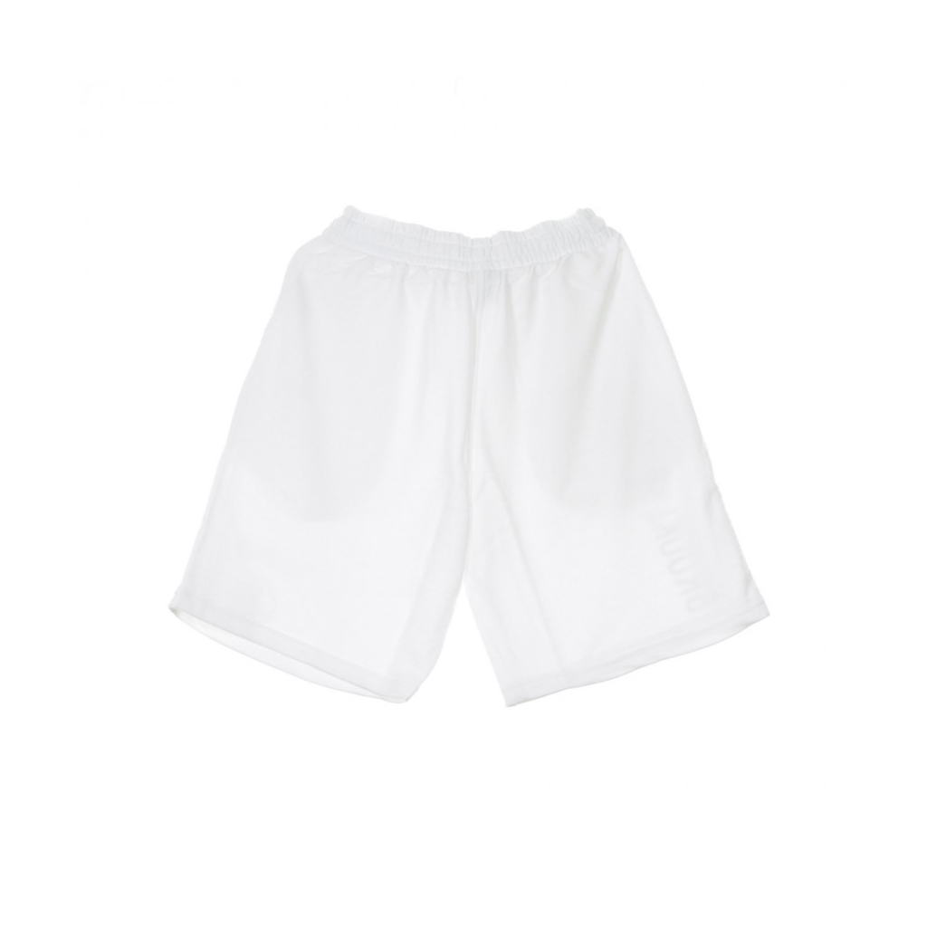 PANTALONE CORTO TUTA NBA LOGO STACK SHORT BRONET WHITE/BLACK